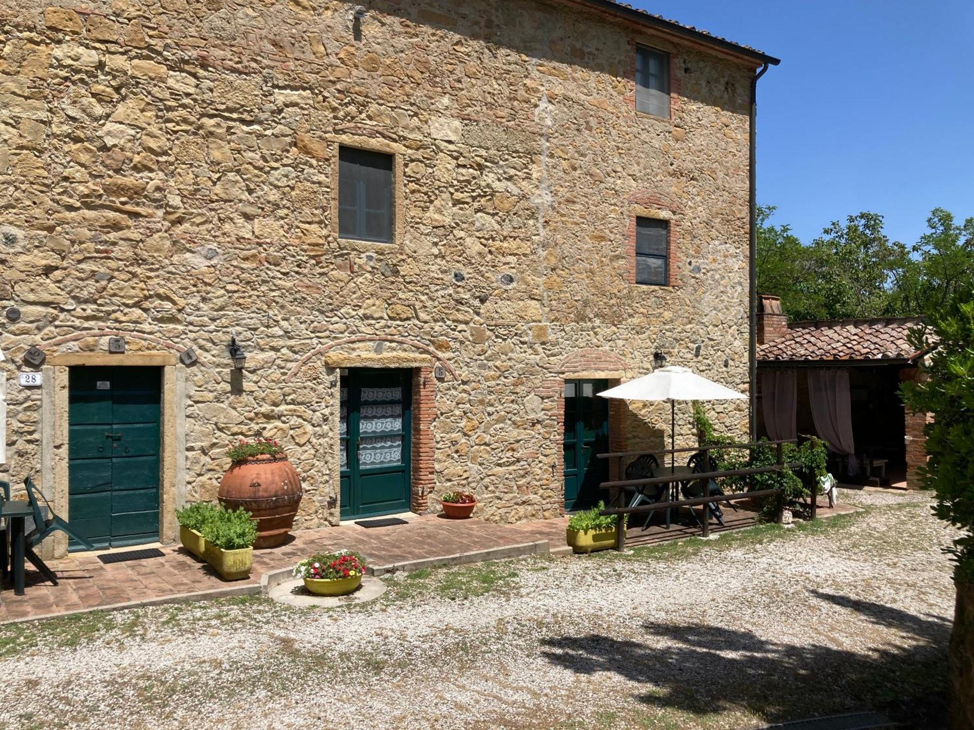 מונטסקודאיו Agriturismo Le Colline מראה חיצוני תמונה